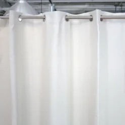 Room Dividers Now Tension Rod 8ft Tall X 10ft - 12ft 6in XXL - Stone White (With Curtains) -Baxton Studio Sale Shop GUEST 8cef8657 0e32 4483 a143 f66b8013e554