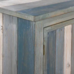 36" Distressed 3 Drawer 2 Door Cabinet Blue/Gray - StyleCraft -Baxton Studio Sale Shop GUEST 8d0c7a1d 24c1 4034 b373 2d86ea6d0aaf