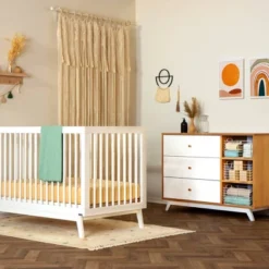 Teen Central Park 3 Drawer Dressers With Shelves - Dadada Baby -Baxton Studio Sale Shop GUEST 8d40df12 c065 4cff b4a9 1c1822bf088c