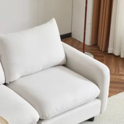 Christopher Knight Home Acker 99.5" Modern 3 Seater Upholstered Sectional Sofa, White 14 Christopher Knight Home Acker 99.5" Modern 3 Seater Upholstered Sectional Sofa, White -Baxton Studio Sale Shop GUEST 8e3daa5e 96ed 4d6e bbf2 dd51b4268b53