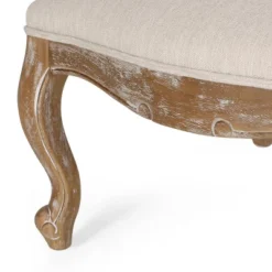 Set Of 2 Andrea French Country Wood Upholstered Dining Armchairs - Christopher Knight Home -Baxton Studio Sale Shop GUEST 8e67548f 0749 49e8 a129 9b87bd924a26