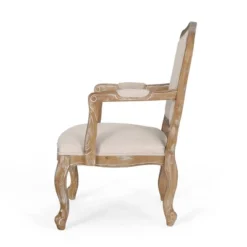 Set Of 2 Andrea French Country Wood Upholstered Dining Armchairs - Christopher Knight Home -Baxton Studio Sale Shop GUEST 8ebd2585 114a 4e94 b537 be6fbd27aec1