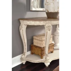 Realyn Sofa Table White/Brown - Signature Design By Ashley -Baxton Studio Sale Shop GUEST 8ef3c907 0bb8 4507 a0f9 98e268d2a1b0