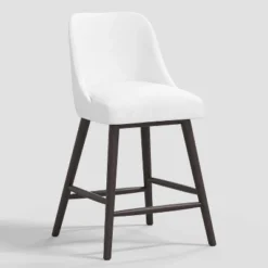 Geller Counter Height Barstool Velvet - Threshold™ -Baxton Studio Sale Shop GUEST 8fea223e 2bca 439d 97bf 80ff82443d11