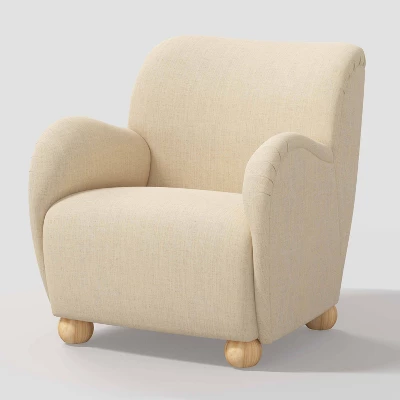 Rumi Armchair In Linen - Threshold™ 8 Rumi Armchair In Linen - Threshold™ - Image 8