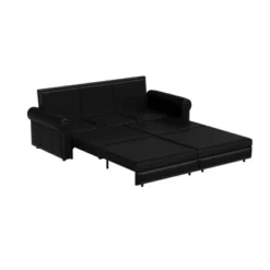 Whisen Faux Leather Convertible Sleeper Sofa & Multi-Functional Sofa Bed, Premium Comfort & Versatile Design -Baxton Studio Sale Shop GUEST 9024294f 7f2f 4a93 a6f6 0f903809db75