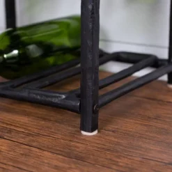 BIRDROCK HOME 12 Bottle Rack - Free Standing Stand - Kitchen Countertop - Black Forged Metal - Vertical Shelf Storage Cabinet - Holder 9 BIRDROCK HOME 12 Bottle Rack - Free Standing Stand - Kitchen Countertop - Black Forged Metal - Vertical Shelf Storage Cabinet - Holder -Baxton Studio Sale Shop GUEST 9031de59 1a28 4ed1 a7c6 918d21515157 1