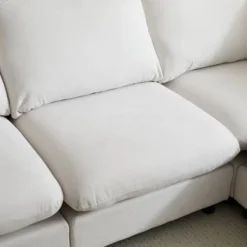 Christopher Knight Home Acker 99.5" Modern 3 Seater Upholstered Sectional Sofa, White 15 Christopher Knight Home Acker 99.5" Modern 3 Seater Upholstered Sectional Sofa, White -Baxton Studio Sale Shop GUEST 908402f4 9e9c 4c83 bd74 b1d443a341b6