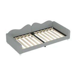 Full/Twin Size Upholstered Daybed With Cloud-Shaped Backrest 4Q - ModernLuxe -Baxton Studio Sale Shop GUEST 90d1f3b7 c61f 4ef7 850c eac38849ec36