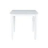 Solid Wood 30 " Square Dining Height Table White - International Concepts