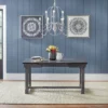 Riga Extendable Dining Table Gray - Buylateral