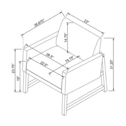 Canvas Upholstered Accent Arm Chair - Khaki - Hearth & Hand™ With Magnolia 15 Canvas Upholstered Accent Arm Chair - Khaki - Hearth & Hand™ With Magnolia -Baxton Studio Sale Shop GUEST 92900cce fbf5 4c2d af26 ca2863ab7bad