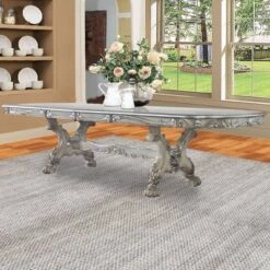 76"~108" Dresden Dining Table - Acme Furniture -Baxton Studio Sale Shop GUEST 93629d9a f181 493d 935a c271e6d93a62