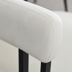 Set Of 8 Modern Velvet Dining Chairs, Upholstered Armchairs With Metal Legs, Contemporary Accent Chairs For Dining Room & Kitchen-Maison Boucle -Baxton Studio Sale Shop GUEST 94ae4637 7c80 4ebd 810c 894046024bc7 1