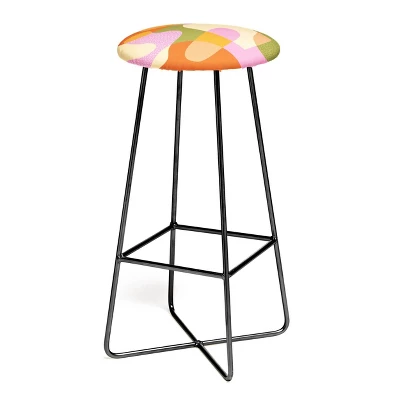Sundry Society Bright Color Block Shapes Barstool - Deny Designs 2 Sundry Society Bright Color Block Shapes Barstool - Deny Designs - Image 2