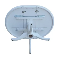 36" Kyle Round Top Pedestal Table With 12" Drop Leaf White - International Concepts 12 36" Kyle Round Top Pedestal Table With 12" Drop Leaf White - International Concepts -Baxton Studio Sale Shop GUEST 94e913f1 2d7d 4b09 91c4 e4d179c24385