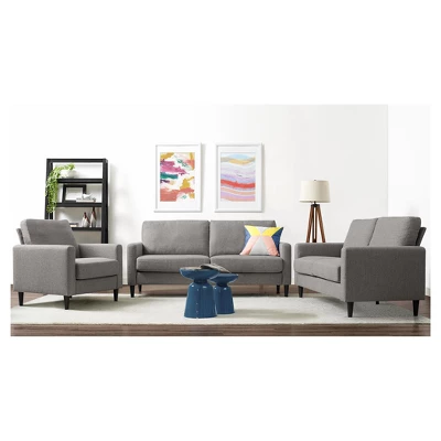 Verona Mid Century Sofa Gray - Dorel Living 6 Verona Mid Century Sofa Gray - Dorel Living - Image 6