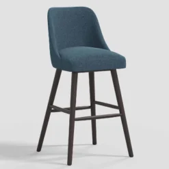 Geller Modern Textured Linen Counter Height Barstool - Threshold™ -Baxton Studio Sale Shop GUEST 95459fa5 9f24 4072 b9b1 9a815d57a9d9