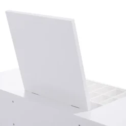 Tangkula 2 Drawers Make-up Mirror Set Vanity Dressing Table Flip-type Desktop With Stool -Baxton Studio Sale Shop GUEST 96825b45 06ff 4031 a550 e254883cbd82