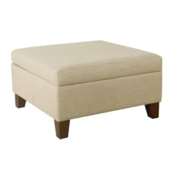 Luxury Large Square Storage Ottoman - HomePop 35 Luxury Large Square Storage Ottoman - HomePop -Baxton Studio Sale Shop GUEST 975effde 067a 4675 bc6d df4190b28cab