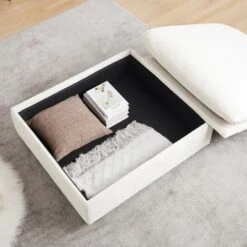 Christopher Knight Home Nelly 36.6" Corduroy Storage Ottoman Footrest