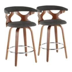 Set Of 2 Gardenia Upholstered Counter Height Barstools - Lumisource 28 Set Of 2 Gardenia Upholstered Counter Height Barstools - Lumisource -Baxton Studio Sale Shop GUEST 98205155 9df7 44cf 831d 915f4fb2d9d6