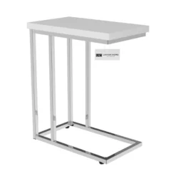 Hastings Home C-Shaped Sofa Side Table Space-Saving, White 12 Hastings Home C-Shaped Sofa Side Table Space-Saving, White -Baxton Studio Sale Shop GUEST 98a44cbc 66d1 4afe 8866 4f55587df32c