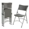 Set Of 4 Heavy Duty Plastic Folding Chairs - Hampden Furnishings