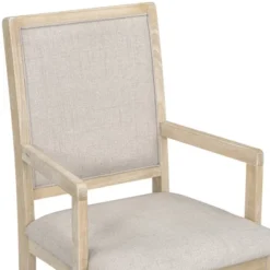 5 PCS Round Extendable Dining Table Set With Butterfly Leaf And 4 Upholstered Dining Armchairs-ModernLuxe 25 5 PCS Round Extendable Dining Table Set With Butterfly Leaf And 4 Upholstered Dining Armchairs-ModernLuxe -Baxton Studio Sale Shop GUEST 9a00fc5e 487b 4203 a107 f0ee067bb844