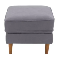 Mulberry Fabric Upholstered Modern Ottoman - CorLiving -Baxton Studio Sale Shop GUEST 9af2a066 2943 44e3 bbd5 b5fe553d8ad7