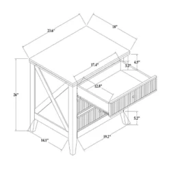 Wrentham Beadboard Farmhouse 3 Drawer Nightstand White - Threshold™ -Baxton Studio Sale Shop GUEST 9d505add fcbd 4de8 a121 292451d6df68