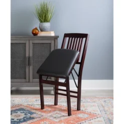 Set Of 2 Triena Mission Back Folding Chair Espresso - Linon -Baxton Studio Sale Shop GUEST 9d91b883 070f 484d 8fec df37087a62b7