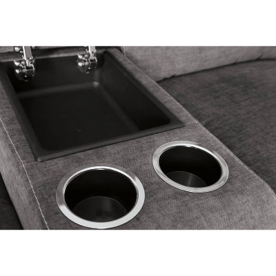 Coombs Recliner Power Loveseat With Console Charcoal - Signature Design By Ashley 6 Coombs Recliner Power Loveseat With Console Charcoal - Signature Design By Ashley - Image 6