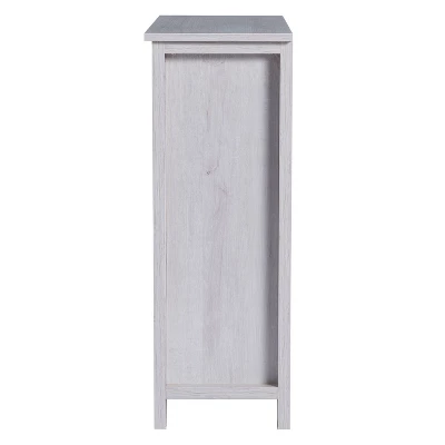 Bednar Storage Accent Cabinet White Oak - HOMES: Inside + Out 4 Bednar Storage Accent Cabinet White Oak - HOMES: Inside + Out - Image 4