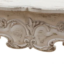 LuxenHome Vintage Off White Wood Console And Entry Table -Baxton Studio Sale Shop GUEST 9f02dce1 1aa4 4f0c ad2a 792b35d8230e