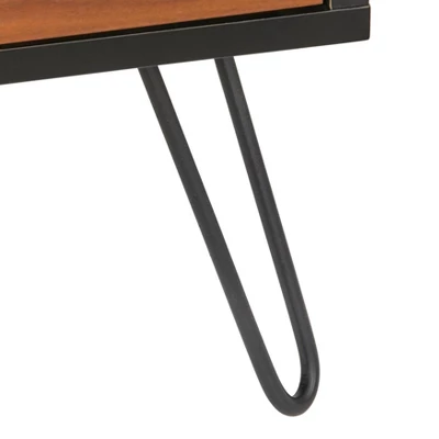 Rodan Mid-Century Modern 1 Door With 3 Drawer Buffet Black/White - Lifestorey 4 Rodan Mid-Century Modern 1 Door With 3 Drawer Buffet Black/White - Lifestorey - Image 4