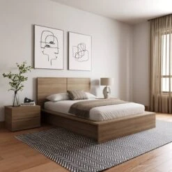 Nexera 4pc Full James Bedroom Set -Baxton Studio Sale Shop GUEST 9f86a86e 0c47 4e13 a872 40db9abc9168