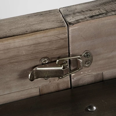 Oliver Extendable Dining Table Gray 8 Oliver Extendable Dining Table Gray - Image 8