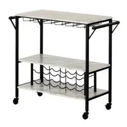 Maliza Bar Cart With Wine Bottle Storage And Wine Glass Rack - South Shore 20 Maliza Bar Cart With Wine Bottle Storage And Wine Glass Rack - South Shore -Baxton Studio Sale Shop GUEST a0bf311c e786 4053 b7b3 b4977262c0a5