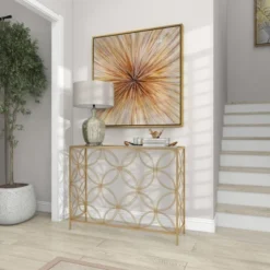 Contemporary Metal Console Table Gold - Olivia & May -Baxton Studio Sale Shop GUEST a0bfd161 19e9 40c2 8204 24940610c54c