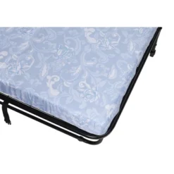 Twin 5" Mattress With Folding Metal Guest Bed - Room & Joy -Baxton Studio Sale Shop GUEST a0c782d6 2039 400b 9c00 11f5be2ff959
