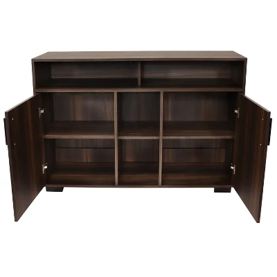 Sunnydaze Decor Sunnydaze Indoor Anthony Sideboard Storage Buffet Cabinet With Shelves - 48.5" 7 Sunnydaze Decor Sunnydaze Indoor Anthony Sideboard Storage Buffet Cabinet With Shelves - 48.5" - Image 7