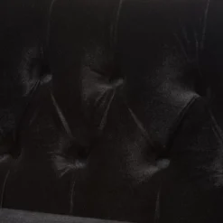 Flax Victorian Style Contemporary Velvet Fabric Upholstered 2 Seater Loveseat Black - Baxton Studio 13 Flax Victorian Style Contemporary Velvet Fabric Upholstered 2 Seater Loveseat Black - Baxton Studio -Baxton Studio Sale Shop GUEST a0e1baff 9f26 440f abcb 5faffd473117