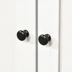 HOMCOM 63.5" Kitchen Buffet With Hutch, Pantry Storage Cabinet With 4 Shelves, Drawers, Framed Glass Doors, Open Microwave Countertop, Antique White 7 HOMCOM 63.5" Kitchen Buffet With Hutch, Pantry Storage Cabinet With 4 Shelves, Drawers, Framed Glass Doors, Open Microwave Countertop, Antique White -Baxton Studio Sale Shop GUEST a11a5c4f a85f 4595 87e6 9dd1cf14a497