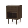 Industrial Wooden 1-Drawer Closet Chest Storage Cabinet Living Room-Christopher Knight Home