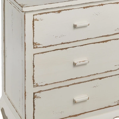 Park Designs Cupboard Distressed White 2 Park Designs Cupboard Distressed White - Image 2