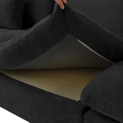 Modular Sectional Sleeper Sofa Bed, 160"U Shaped Modular Couch With Storage Ottoman, Down Filled Convertible Sofa,6 Seater Couch For Living Room -Baxton Studio Sale Shop GUEST a18db446 8842 4794 82bd 3eee9777711e 3