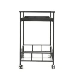 Ambrose Industrial Bar Cart - Christopher Knight Home -Baxton Studio Sale Shop GUEST a1c51a65 8210 4dff 85c0 1049bc583ac3