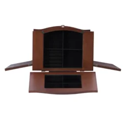 Francesca Jewelry Armoire Merlot Brown - Powell Company -Baxton Studio Sale Shop GUEST a2524165 89ea 4513 824c d7a91fd099e8