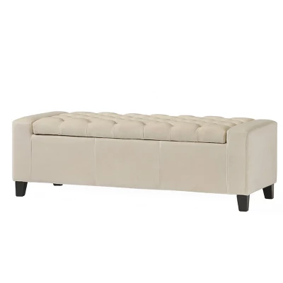 Hikaru Storage Ottoman - Christopher Knight Home 6 Hikaru Storage Ottoman - Christopher Knight Home - Image 6